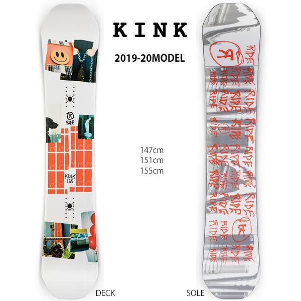 スノーボード 板 型落ち Ride ライド Kink キンク 19 モデル メンズ Gg G ムラサキスポーツ 通販 Paypayモール