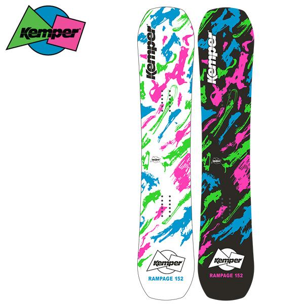 Kemper Snowboards スノーボード 板 KEMPER ケンパー RAMPAGE ランページ 1989/90 20-21モデル ...