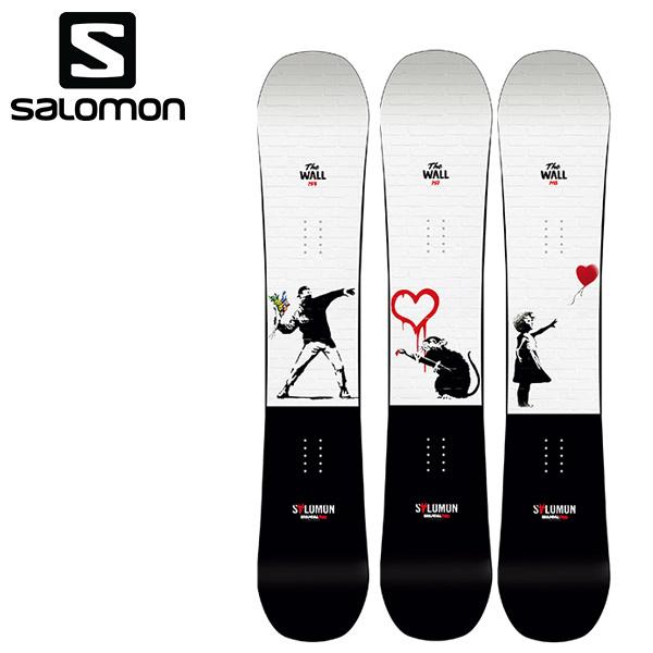 予約販売 スノーボード 板 SALOMON サロモン THE WALL L41507700 レディース 21-22モデル メンズ Banksy II 信用 B20 バンクシー 新作多数