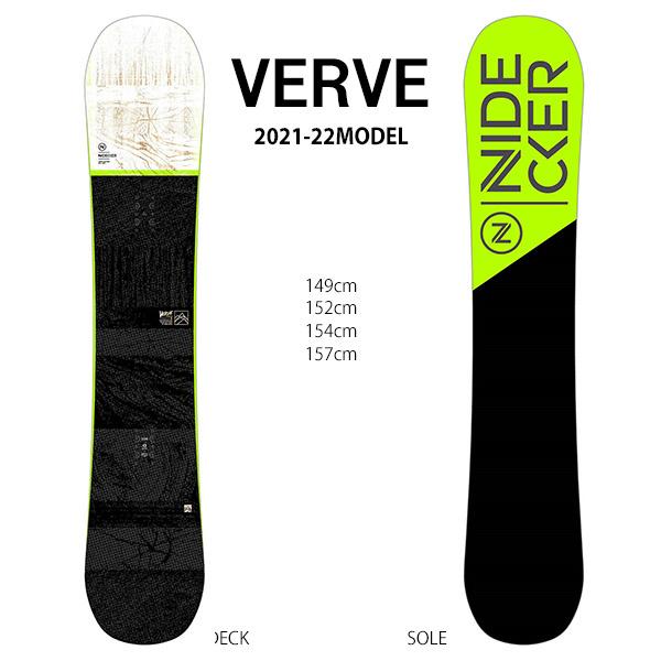 NIDECKER ナイデッカー　VERVE 149cm NIDECKER ナイデッカーVERVE 149cm