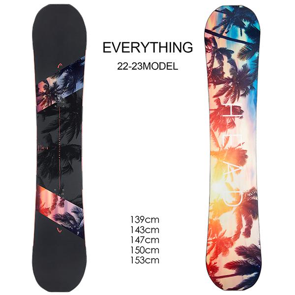 22-23モデル】HEAD EVERYTHING LYT スノーボード板