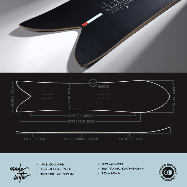 スノーボード 板 season シーズン SNB-FORMA 22-23モデル ムラサキ