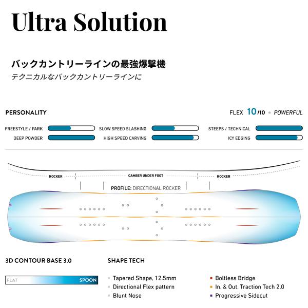 【数量限定アウトレット品】 スノーボード 板 スプリット JONES ジョーンズ ULTRA SOLUTION 22-23モデル ムラサキスポーツ JJ B17 【YWU2811505509】(100672円)