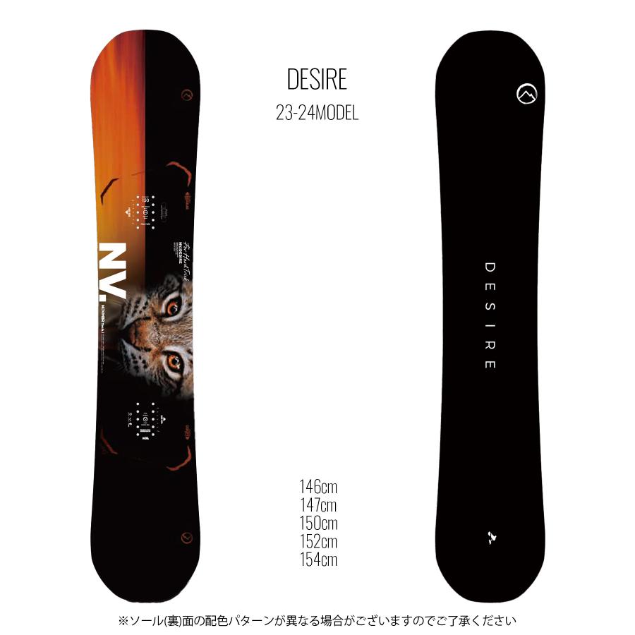 スノーボード 板 メンズ NOVEMBER ノベンバー DESIRE 23-24モデル ムラサキスポーツ KK F15｜murasaki｜02