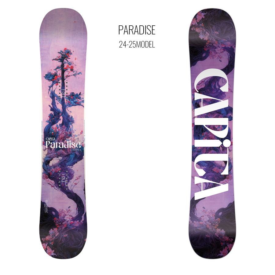 CAPiTA スノーボード ピンク黒デザイン CAPiTA スノーボード ピンク黒デザイン