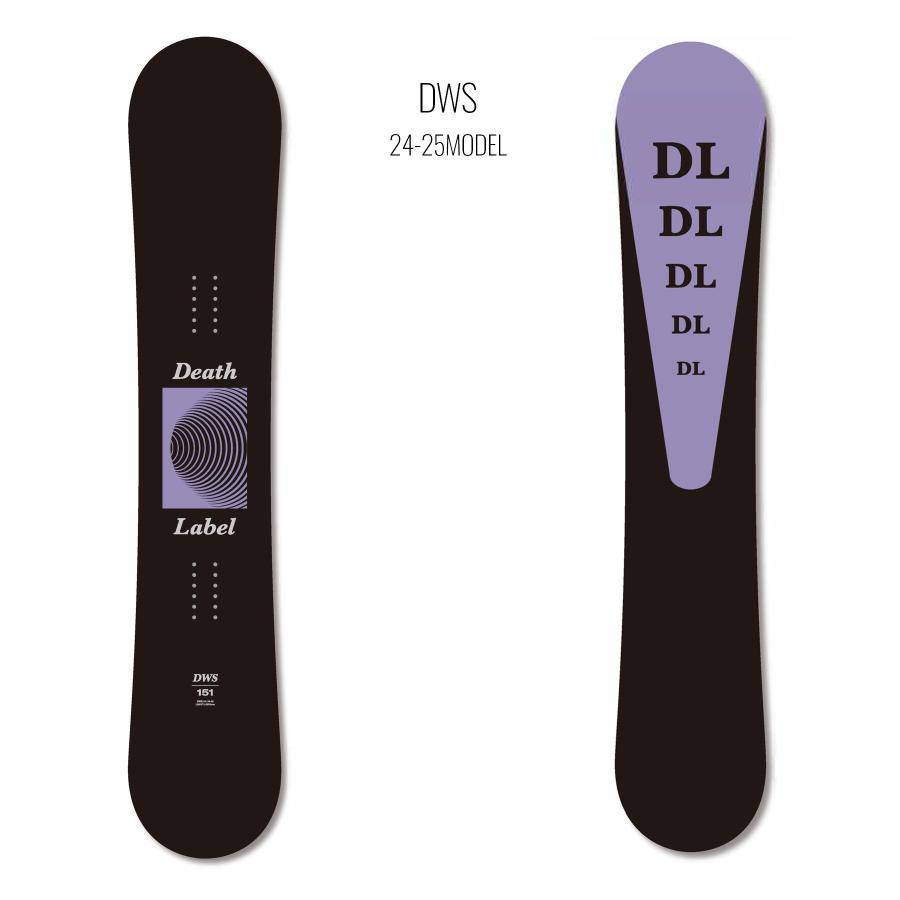 美品 デスレーベル DWS 23-24 154cm DEATH LABEL DEATHLABEL デスレーベル スノーボード 板 ユニ