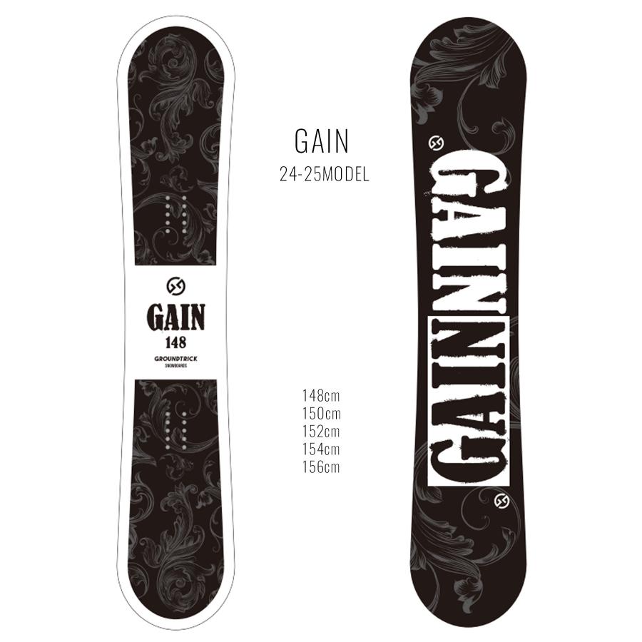 GT snowboards ジーティースノーボード 板 GAIN ムラサキスポーツ 24 