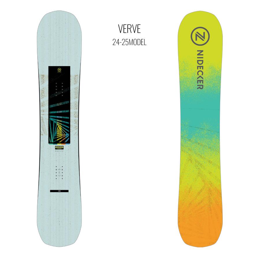 NIDECKER ナイデッカー スノーボード 板 メンズ VERVE ムラサキ NIDECKER ナイデッカー スノーボード 板 メンズ VERVE ムラサキ