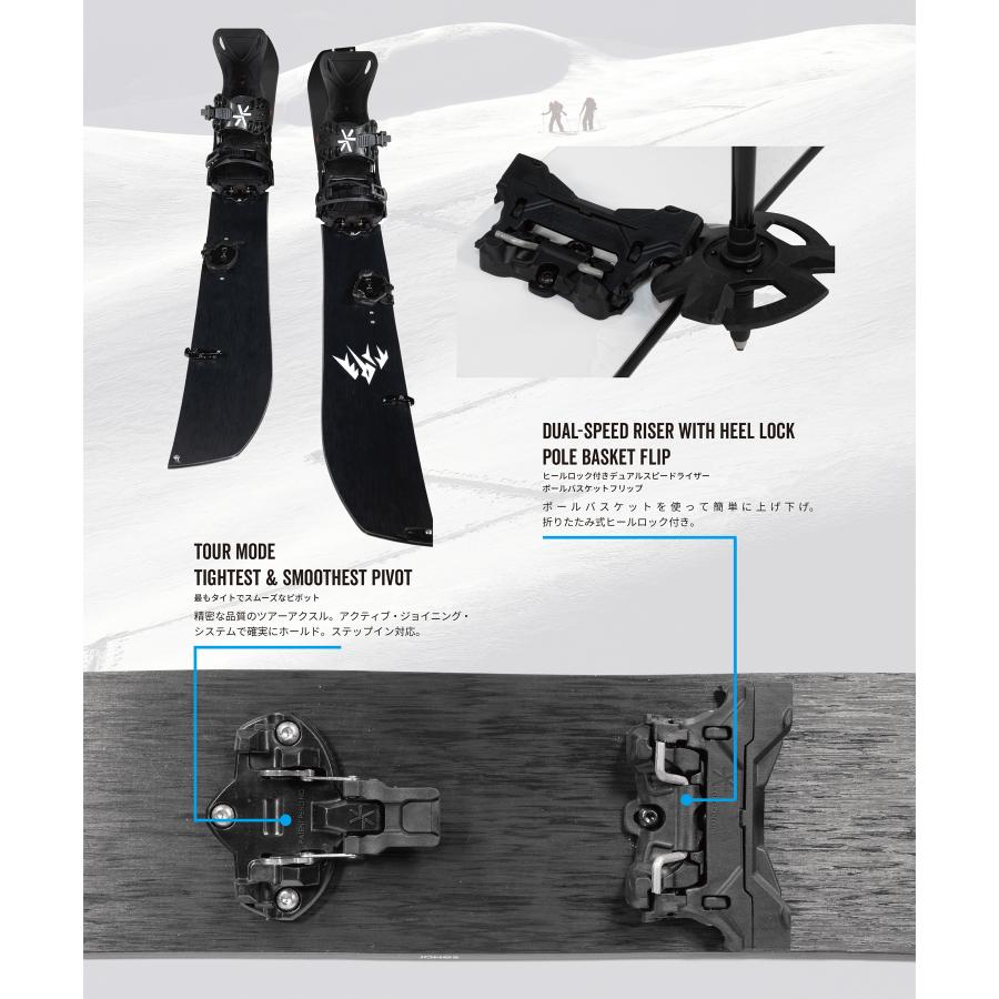 Karakoram スノーボードビンディング　女性用S KARAKORAM カラコラム スノーボード バインディング ビンディング