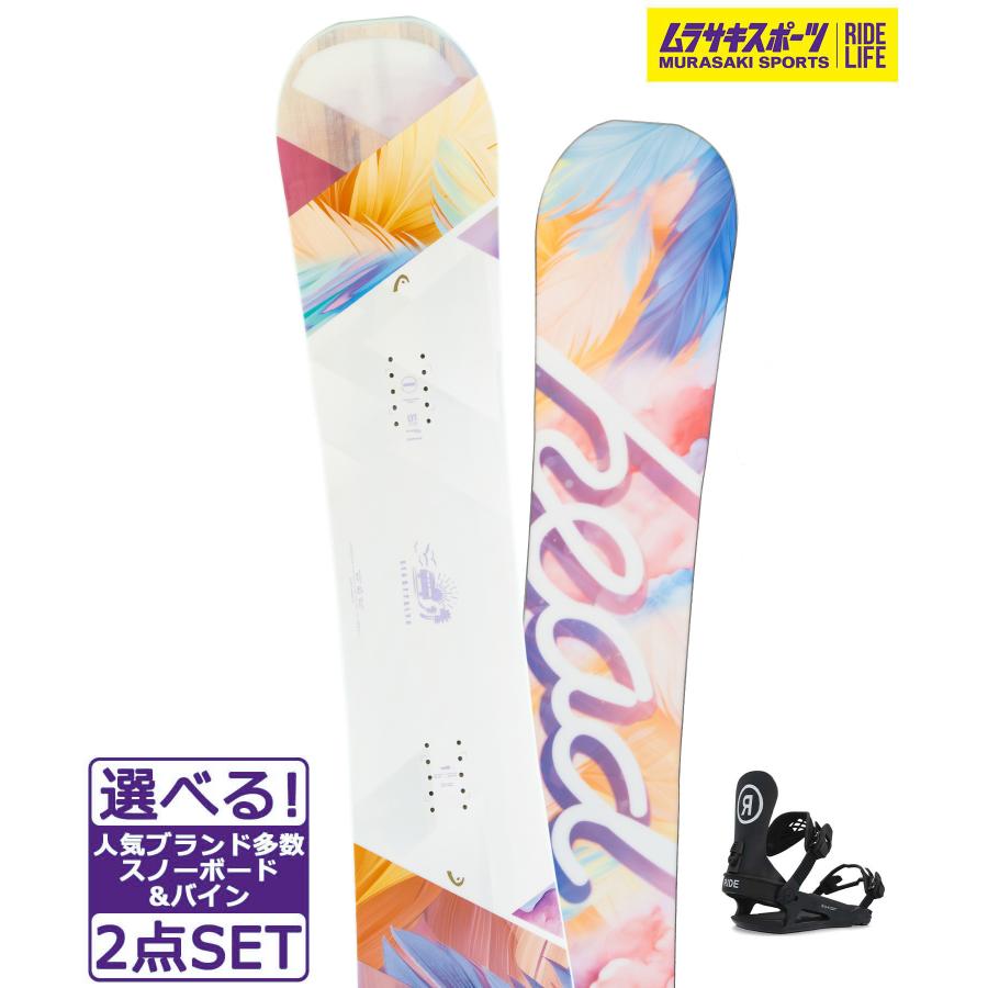 ROXY ミッドスキー 136cm ビンディング付 ☆スノーボード＋