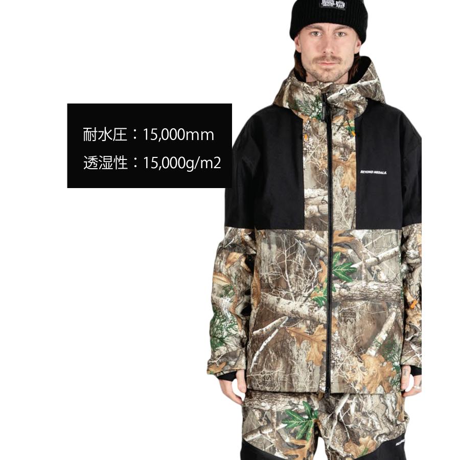 BEYOND MEDALS スノーボード ウェア ジャケット ユニセックス FULLZIP