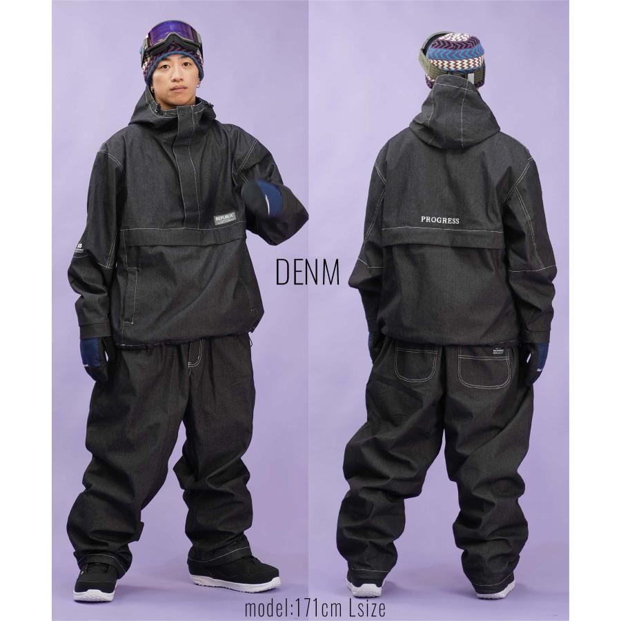 REPUBLIC ウェア黒24-25 24-25 REPUBLIC & CO/リパブリック DOUBLE KNEE pant メンズ