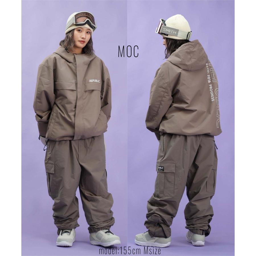 REPUBLIC リパブリック スノーボード ウェア ジャケット ユニ