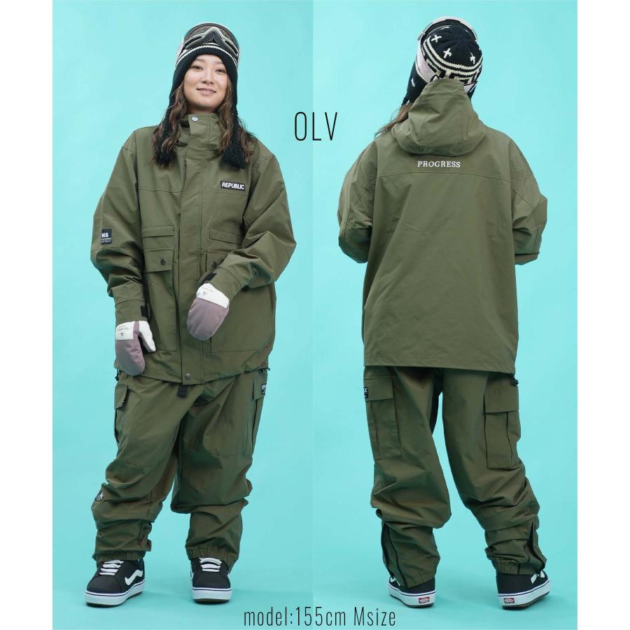 REPUBLIC リパブリック スノーボード ウェア ジャケット ユニセックス