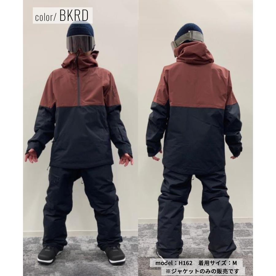 SALOMON サロモン TRANSFER ANORAK M ユニセックス スノーボード ウェア ジャケット 24-25モデルの画像