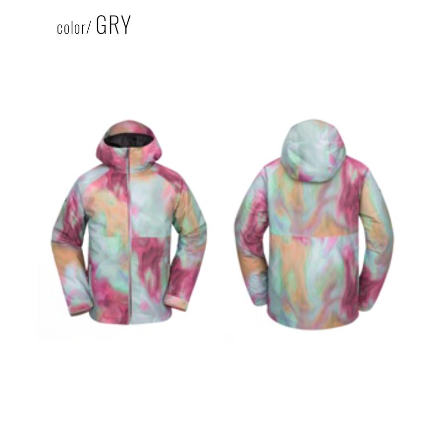 VOLCOMスノーボードウェア紫S 美品 VOLCOM ボルコム スノーボード ウェア ジャケット ユニセックス