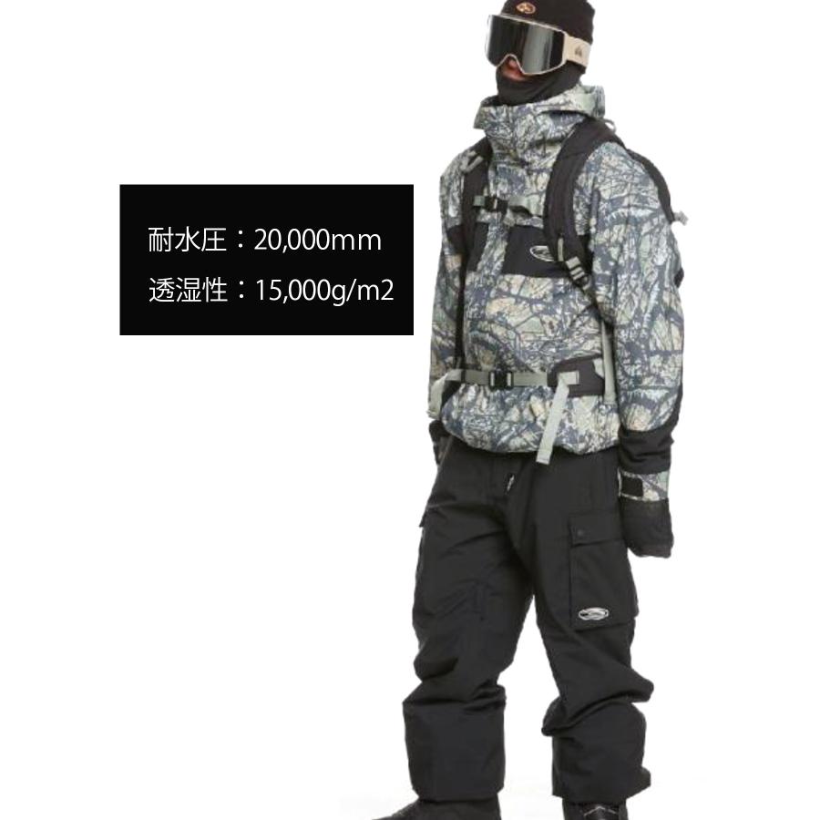 早期購入 QUIKSILVER クイックシルバー ユニセックス スノーボード ウェア ジャケット HIGH ALTITUDE 20K 24-25モデル｜murasaki｜05