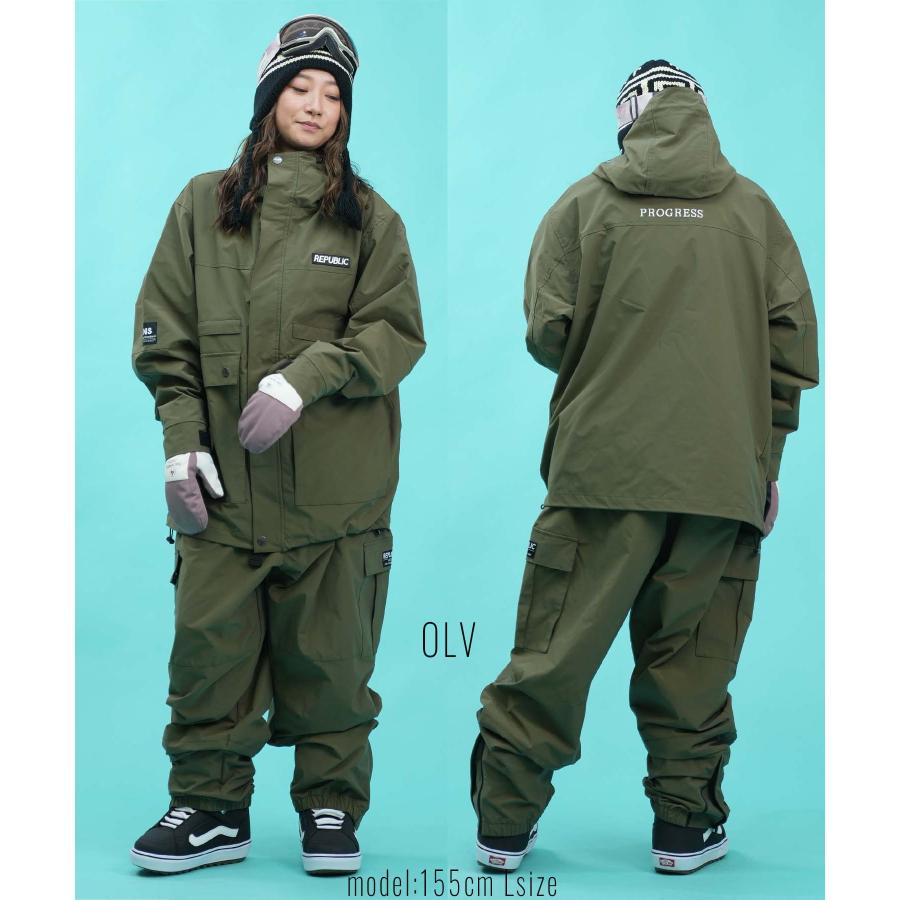 REPUBLIC リパブリック スノーボード ウェア パンツ ユニ