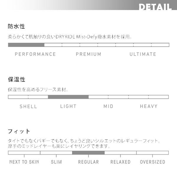 スノーボード インナーウェア BURTON バートン 220221 M Crown WPF Crew クラウン ウェザープルーフ プルオーバー クルー 21-22モデル メンズ II K9|murasaki|06