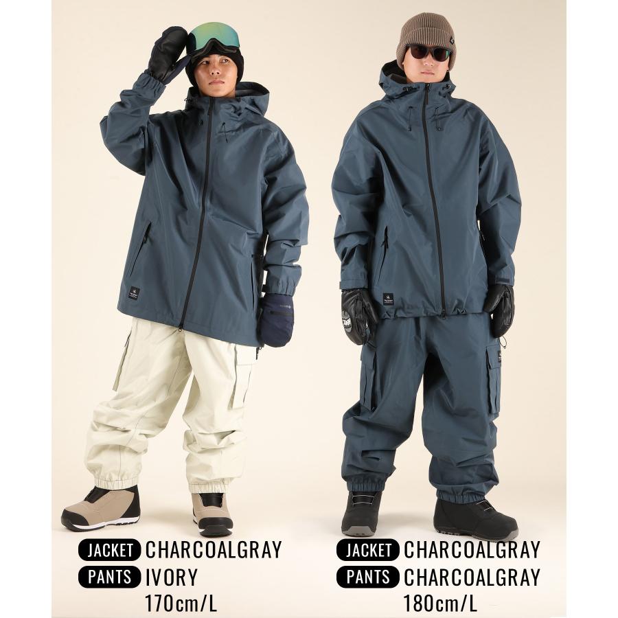 THREE WEATHER（スリーウェザー） スノボウェア 2点セット 3L WIDE JK