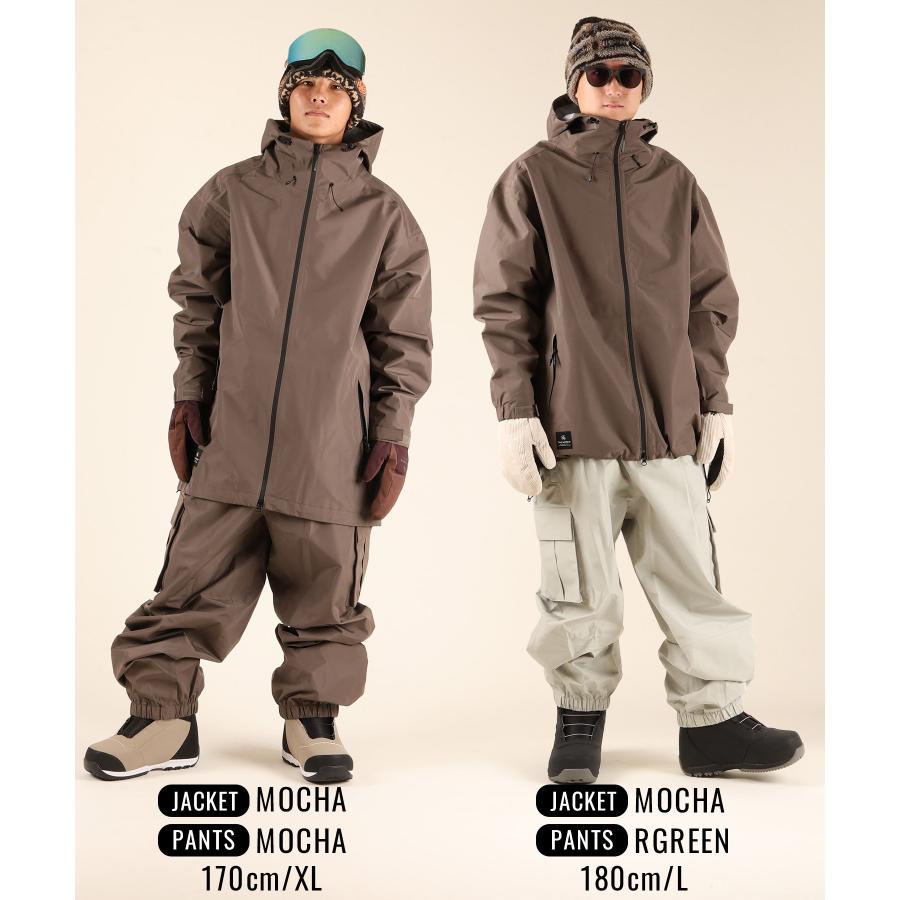 THREE WEATHER（スリーウェザー） スノボウェア 2点セット 3L WIDE JK