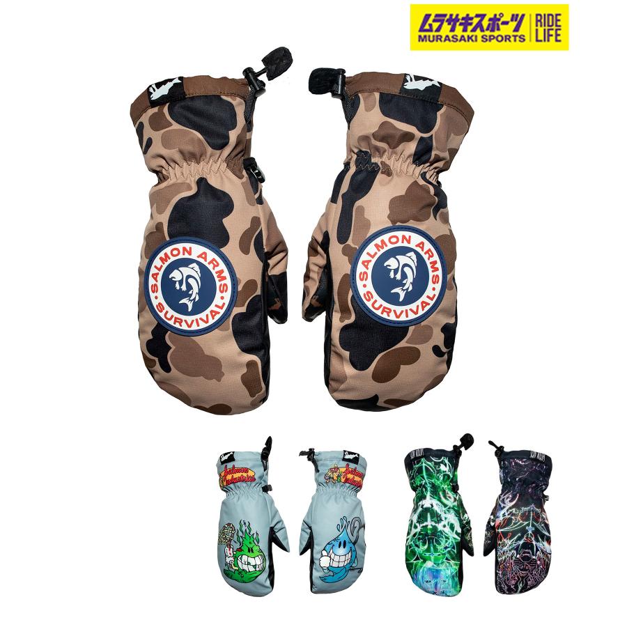 爆買 SALMON ARMS サーモンアームズ スノーボード グローブ ユニ