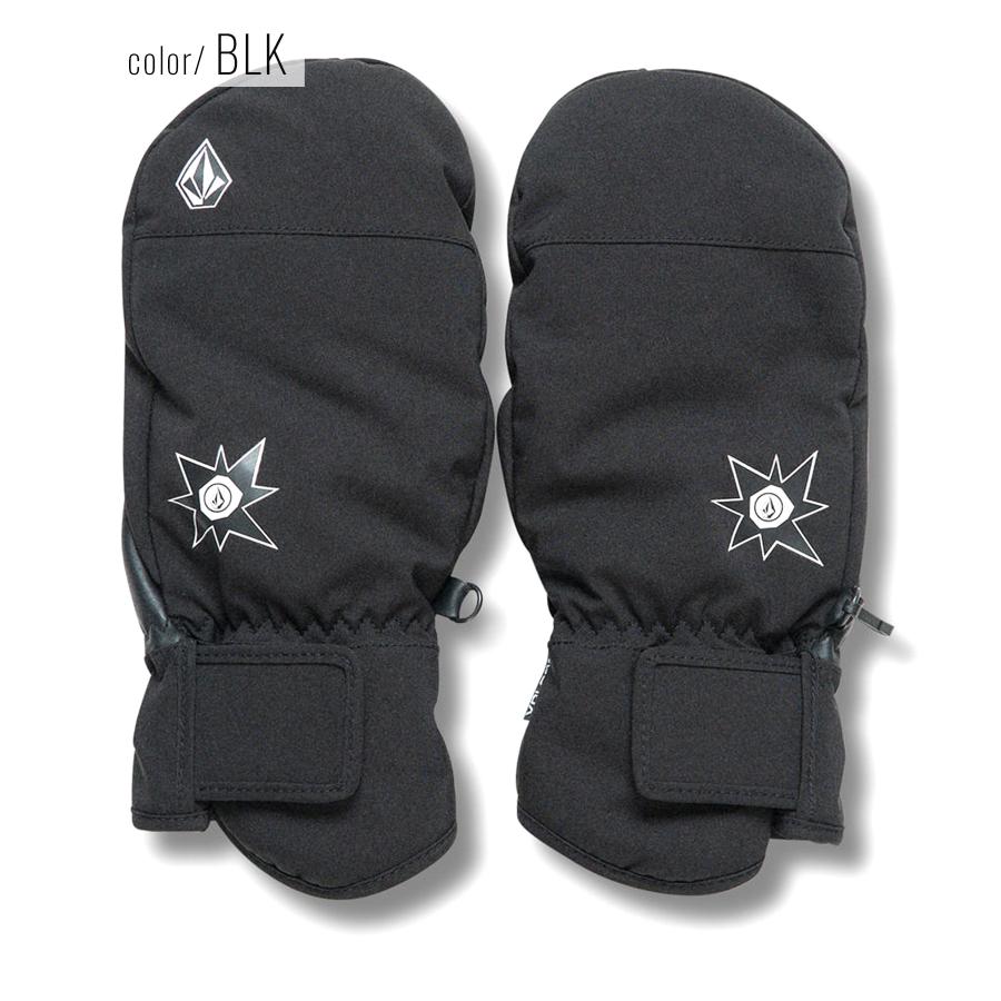 VOLCOMボルコム スノーボード ウェア ユニセックス ブラック VOLCOM（ボルコム） スノーボード グローブ ユニセックス JP STN MITT