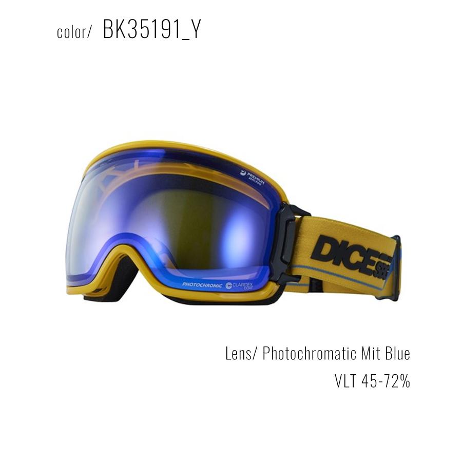 DICE スノーゴーグル BANK CAMO