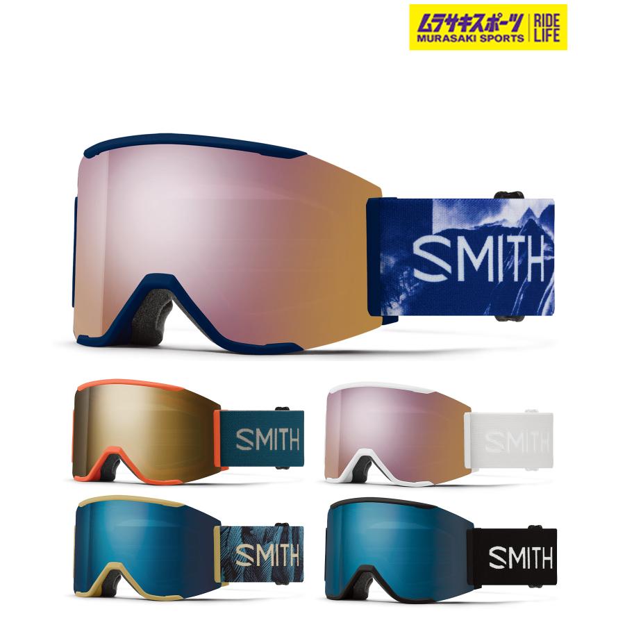 SMITH（スミス） スノーボード ゴーグル ユニセックス 平面 SQUAD MAG