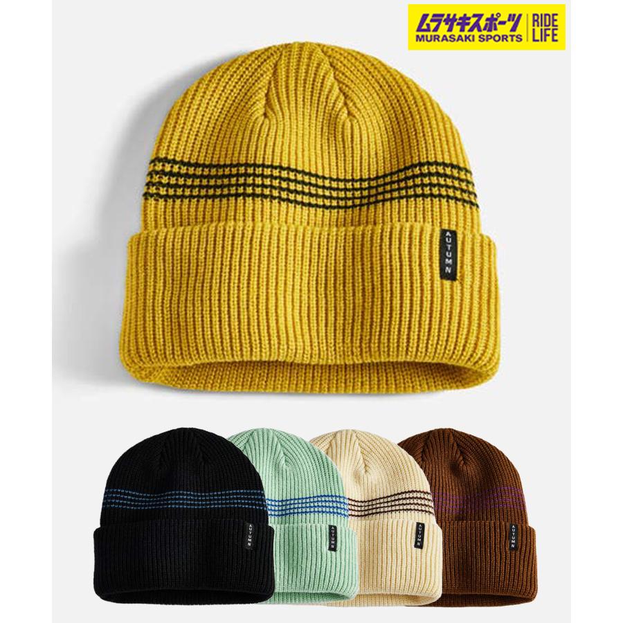 AUTUMN オータム スノーボード ビーニー ユニセックス MINI STRIPE