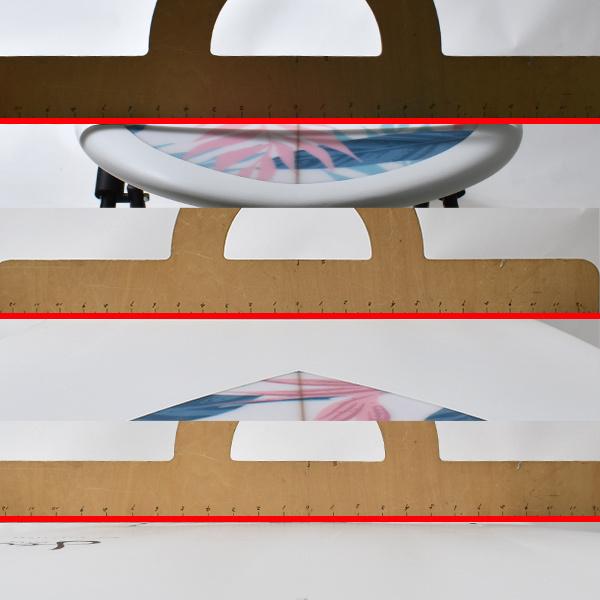 【超美品】 RIKKA リッカ PACIFIC BEACH パシフィックビーチ 72 Jessica Miyuki ジェシカ・ミユキ サーフボード ミッドボード JJ D19 【1283365324】(45954円)