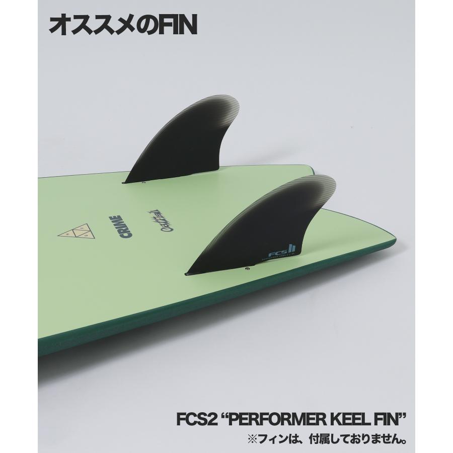 クライム　CRIME ツインロングフィッシュ　サーフボード　ソフトボード　美品 CRIME クライム INVOLMENT 9.1 9.4 インボルメント サーフィン