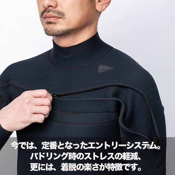 THREE WEATHER スリーウェザー LCZ ロングチェストジップ NKK JERSEY