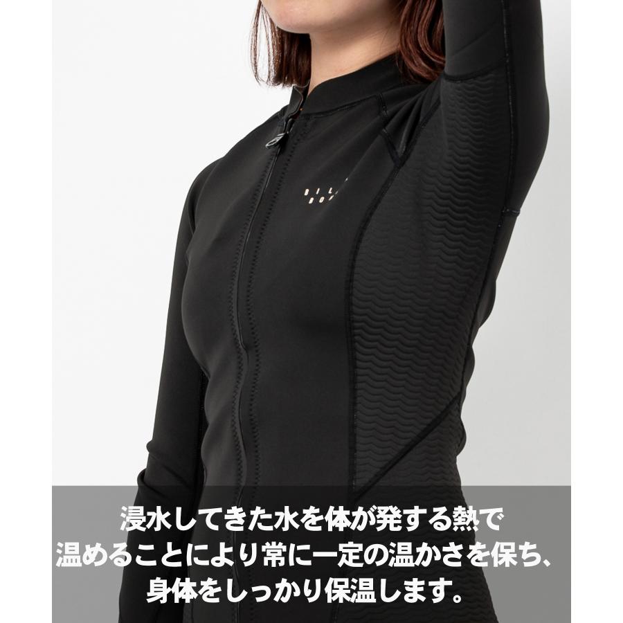 BILLABONG ビラボン LJK FZ PEEKY JACKET 2X2mm BE013-887 BILLABONG ビラボン LJK FZ PEEKY JACKET 2X2mm BE013-887
