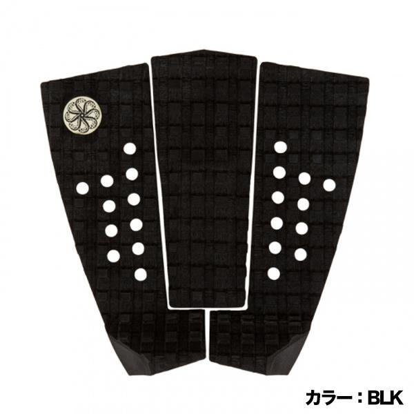 ＜新品・送料込み＞オクトパス SCRAMBLE Ⅱ デッキパッド ３ピース 黒 OCTOPUS オクトパス DPD SCRAMBLE2 3P サーフィン デッキパッド
