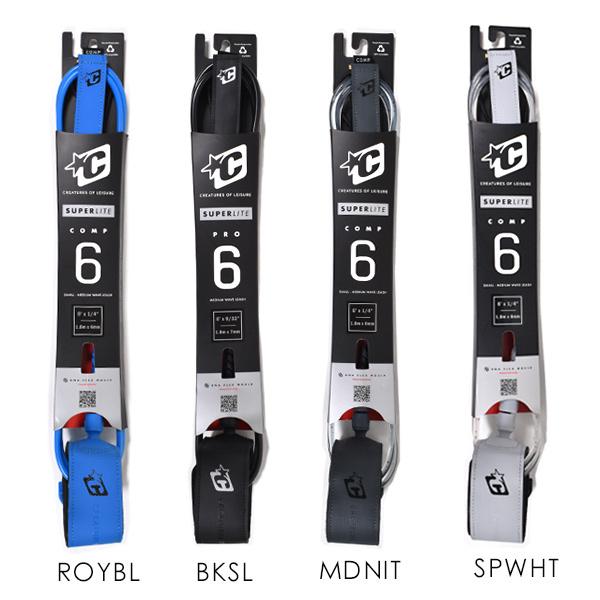 Sale 78 Off Creatures Of Leisure クリエーチャー Super Lite Comp 6 サーフィン リーシュコード 6ft Jx Wantannas Go Id
