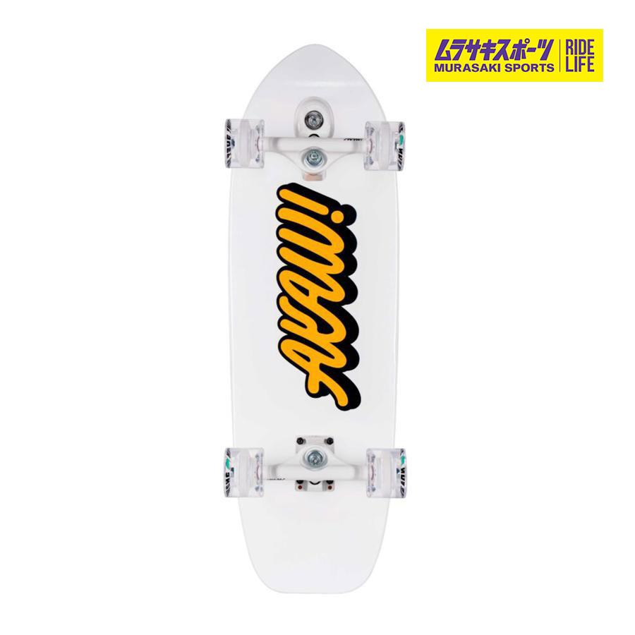 AKAW アカウ BRICKWAVE YELLOW 9.625inch サーフスケート ロングスケートボード KK J5 : ムラサキスポーツ ...
