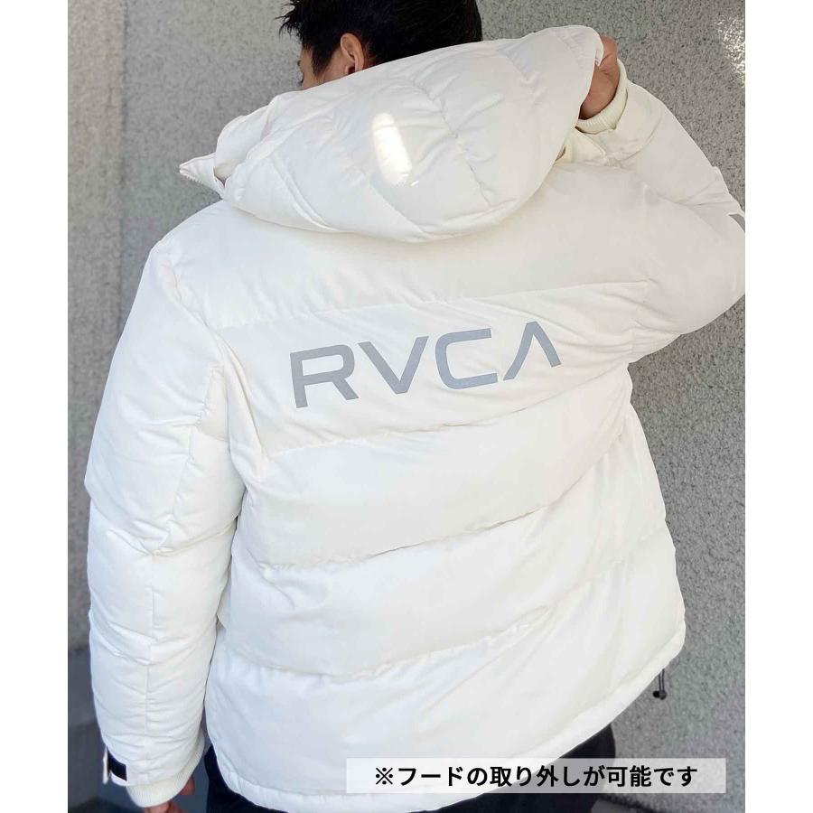 RVCA/ルーカ RVCA メンズ 中綿ジャケット 2WAY リフレクターロゴ BD042-782｜murasaki｜11