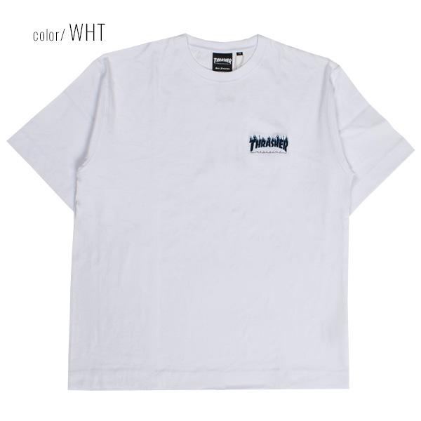 THRASHER スラッシャー FLAME THMM-002 メンズ 半袖 Tシャツ カットソー ムラサキスポーツ限定 KK1 C23｜murasaki｜08