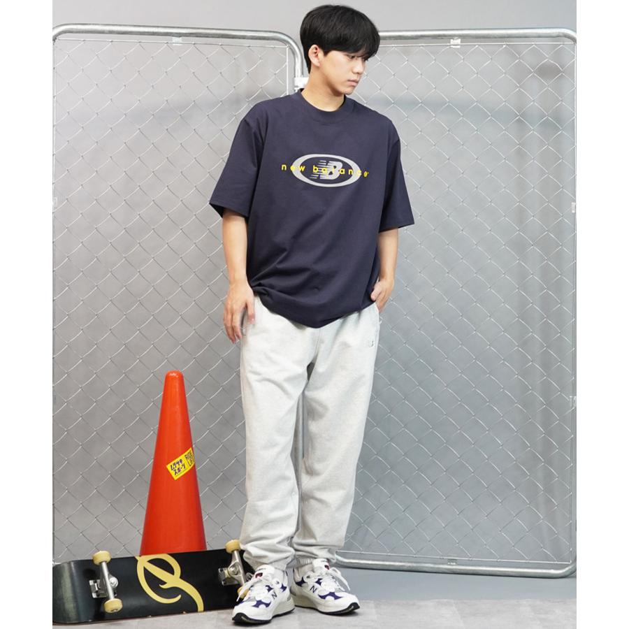 new balance ニューバランス メンズ 半袖  Tシャツ 半袖 オーバーサイズ MT33558｜murasaki｜15