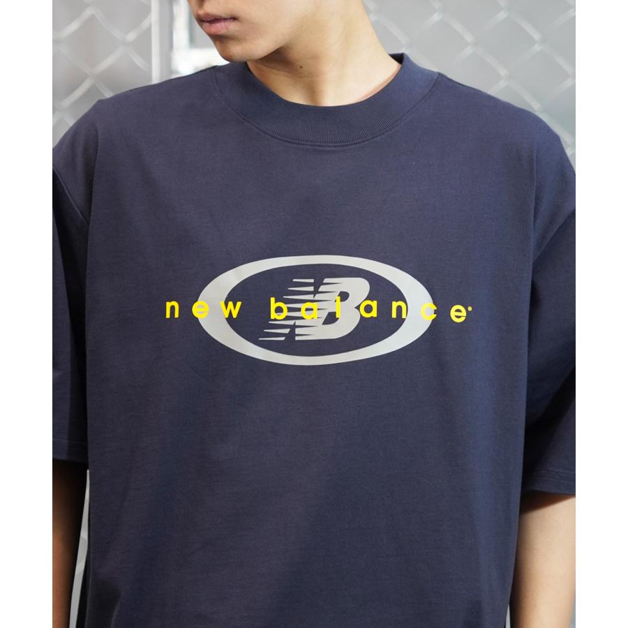 new balance ニューバランス メンズ 半袖  Tシャツ 半袖 オーバーサイズ MT33558｜murasaki｜06
