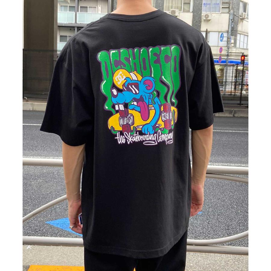 DC ディーシー DST242005 メンズ 半袖 Tシャツ タイダイ柄 ドロップ ショルダー ワイドフィット｜murasaki｜06