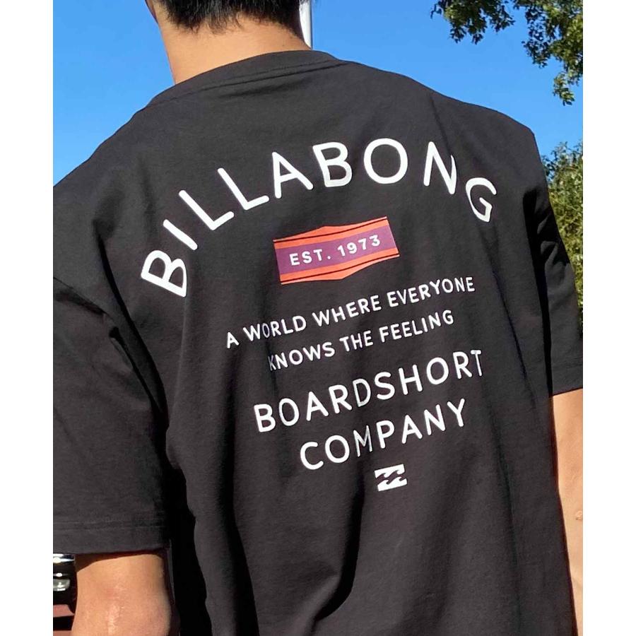 BILLABONG ビラボン PEAK Tシャツ 半袖 メンズ バックプリント クルーネック BE011-205｜murasaki｜09