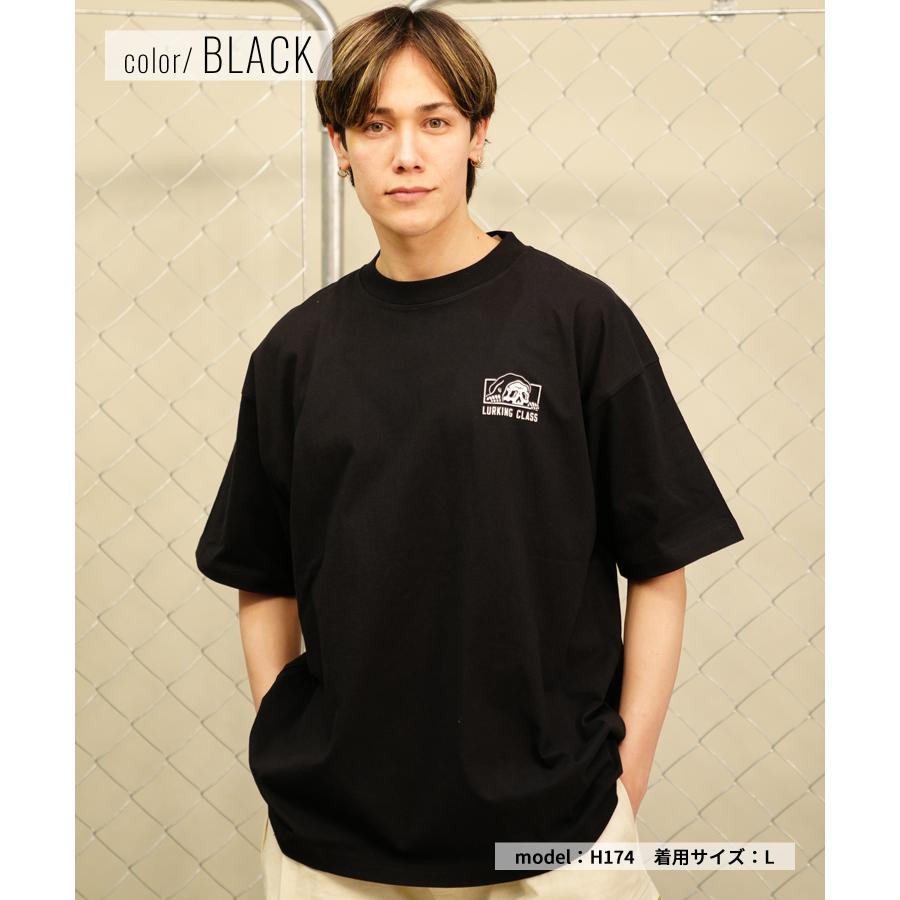 LURKING CLASS ラーキングクラス メンズ 半袖 Tシャツ バックプリント カモ柄 ST24STM14 ムラサキスポーツ限定｜murasaki｜03