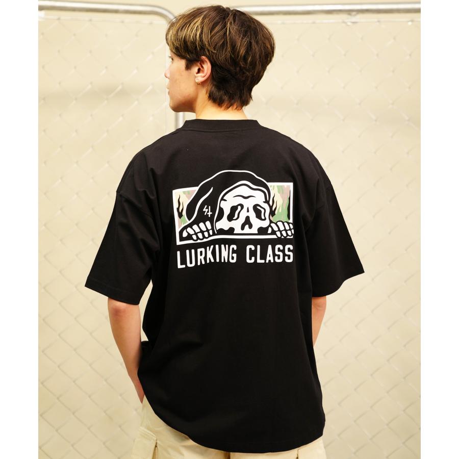 LURKING CLASS ラーキングクラス メンズ 半袖 Tシャツ バックプリント カモ柄 ST24STM14 ムラサキスポーツ限定｜murasaki｜05