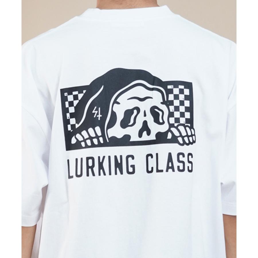 LURKING CLASS ラーキングクラス メンズ 半袖 Tシャツ バックプリント チェッカーフラッグ ST24STM16 ムラサキスポーツ限定｜murasaki｜07