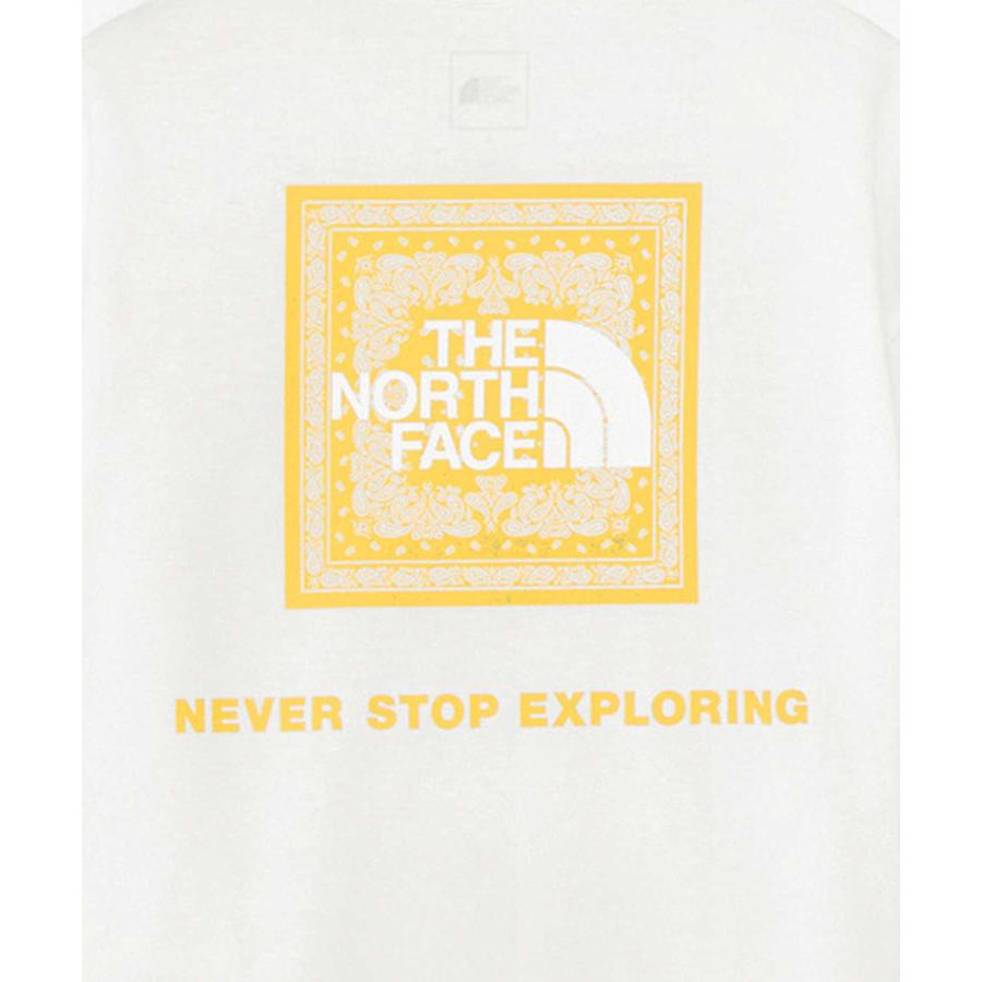 THE NORTH FACE ザ・ノース・フェイス メンズ 半袖 Tシャツ レギュラーシルエット バンダナ スクエアロゴ NT32446｜murasaki｜04