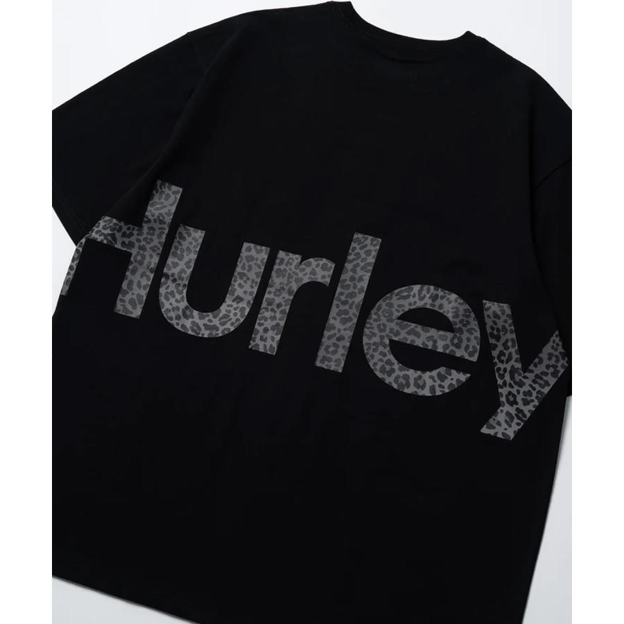 Hurley ハーレー メンズ 半袖 Tシャツ オーバーサイズ レオパード柄 