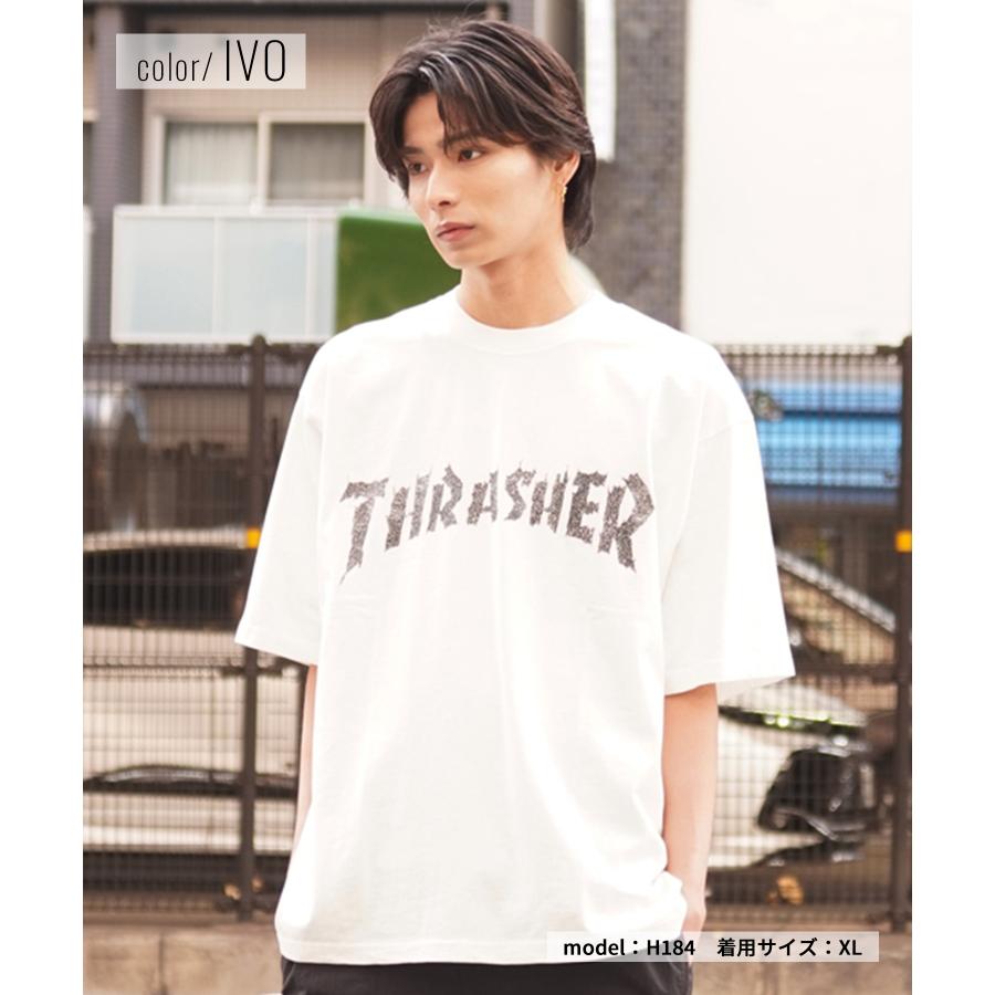 THRASHER スラッシャー メンズ 半袖 Tシャツ NECKFACE バックプリント