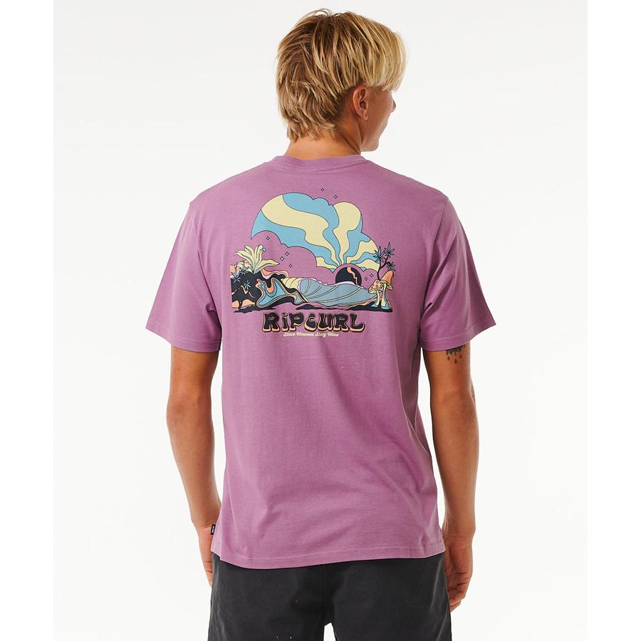 RIP CURL リップカール M MASON PIPELINER TEE メンズ 半袖Tシャツ バックプリント 0F3MTE｜murasaki｜05